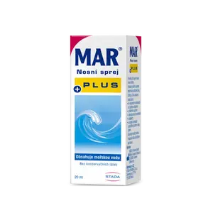 MAR Plus 3 % Nasenspray mořská voda s dexpanthem 20 ml
