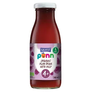 SALVEST Põnn BIO švestková šťáva s dužinou 240 ml