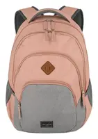 Batoh na notebook Travelite Basics Backpack Melange Rose/grey