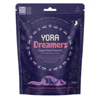 YORA Dog Dreamers s bylinkami pamlsky z hmyzu 100 g