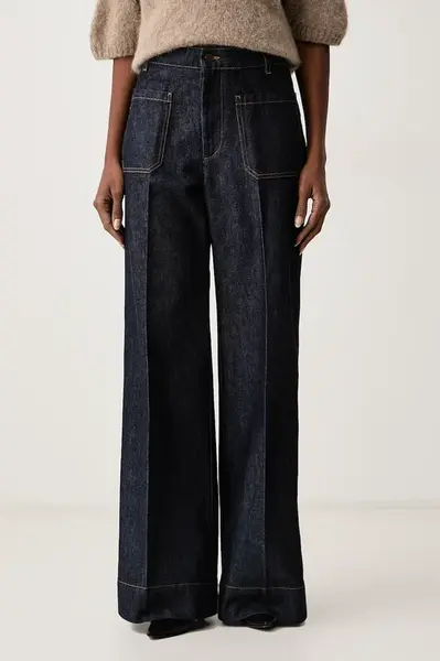 Victoria Beckham  wide leg džíny dámské Alina