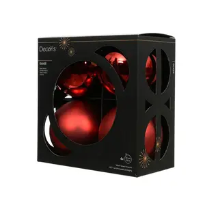 SADA VÁNOČNÍCH KOULÍ 4 ks