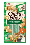 Churu Cat Bites Chicken Wraps&tuna Purée 3x10g