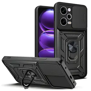 Púzdro CamShield pre iPhone s krytom fotoaparátu, čierna