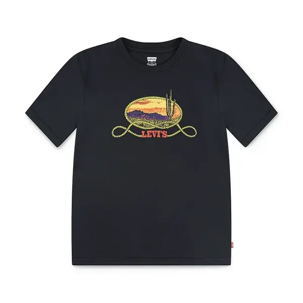 Dětské bavlněné tričko Levi's CACTUS IN THE SUNSET TEE