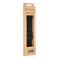 Silikonový řemínek Tactical Quick Release 22mm, černá