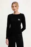 Svetr Ermanno Scervino dámský, černá barva, 57TM047EP2