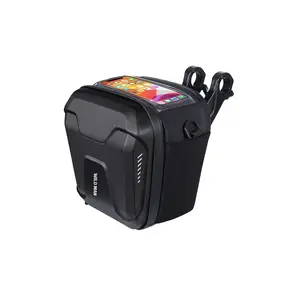 Cestovní pouzdro WILDMAN na řídítka kola se zipem WILDMAN GS9 3L, černá