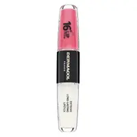 Dermacol 16H Lip Colour Extreme Long-Lasting Lipstick dlouhotrvající dvoufázová barva a lesk na rty No. 39 8 ml