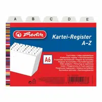 Herlitz - Registr do kartotéky A6 A-Z