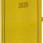 Denní diář Rivoli 2026, žlutozelený