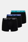 Boxerky Nike 3-pack pánské, černá barva, 0000KE1008
