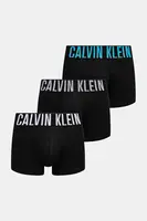 Boxerky Calvin Klein Underwear 3-pack pánské, oranžová barva, 000NB3608A