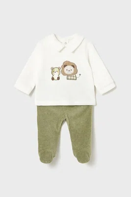 Kojenecká sada Mayoral Newborn zelená barva, 2562