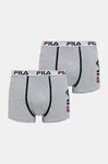 Boxerky Fila 2-pack pánské, tmavomodrá barva