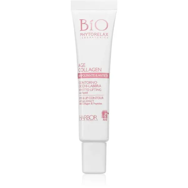 Phytorelax Laboratories Age Collagen zpevňující krém na kontury očí a rtů 15 ml