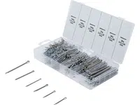 BGS Technic BGS 8048-1 Závlačky pr. 1,6 ÷ 4,0 mm z nerezové oceli (Sada 555 dílů)