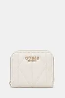 Peněženka Guess ALDINA dámská, béžová barva, SWGG96 63137