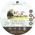 Kulatý akvarelový blok Magnani Toscana 16cm 300g 100% bavlna