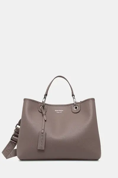 Kabelka Emporio Armani šedá barva, EW000360 AF12036