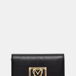 Peněženka Love Moschino dámská, černá barva, JC5602PP1NLI0000