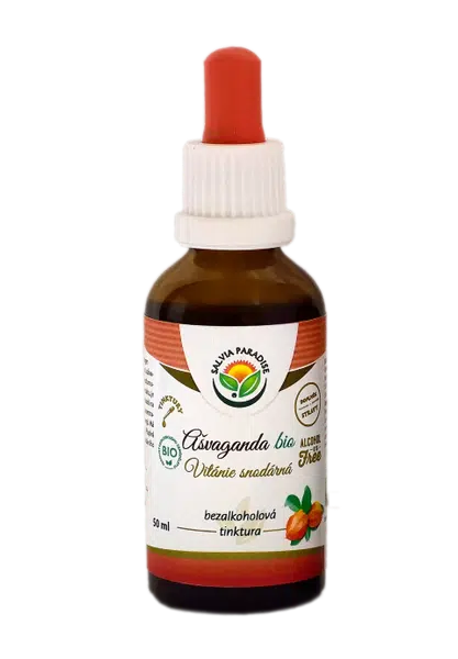 SALVIA PARADISE Ašvaganda - vitánie AF tinktura BIO 50 ml