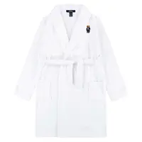 Dětský župan Polo Ralph Lauren bílá barva