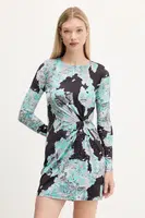 Šaty Desigual WALL LACROIX černá barva, mini, 25WWVK09