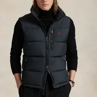 Kojenecká vesta Polo Ralph Lauren černá barva, zimní, 710968283