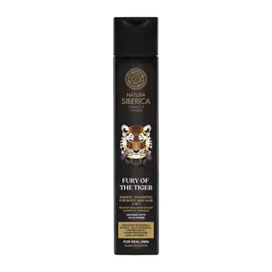 Natura Siberica Energizující šampon na vlasy a tělo Men Fury Of The Tiger (Energy Shampoo) 250 ml