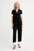 Pyžamo The Sleeper dámské, černá barva, POSP02P002F