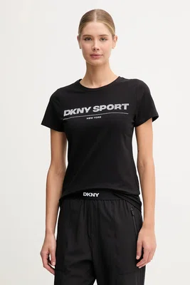 Tričko Dkny dámské, černá barva, DP5T1376