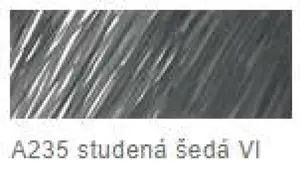 Štětečkový popisovač Faber-Castell – 235 studeně šedý VI