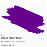Akvarelová barva Umton 2,6ml – 2511 kobalt fialový tmavý