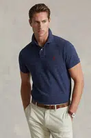 Bavlněné polo tričko Polo Ralph Lauren modrá barva, 710666998
