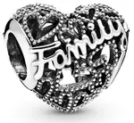Pandora Stříbrný korálek Srdce rodiny 798571C00