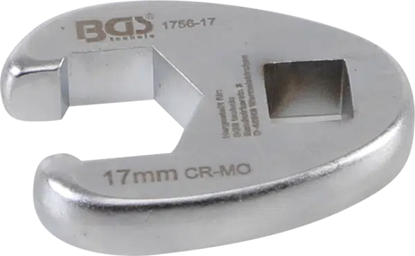 BGS technic Klíč plochý otevřený 3/8", 10 mm - BGS 1756-10 Velikost: 17 mm