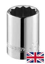 Hlavice palcové 1/2" 12hranné (různé velikosti) Tona Expert Velikost: 9/16 "