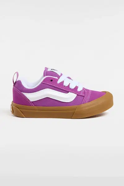 Dětské tenisky Vans Knu Skool fialová barva, VN000CYUE2T1