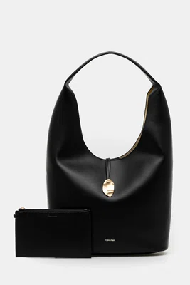 Kabelka Calvin Klein černá barva, LV04K3149G