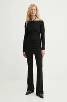Overal Heliot Emil černá barva, cold shoulder, PRESS25_W_11_068_BLK01