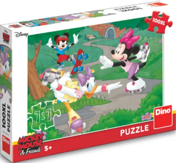 Puzzle Minnie sportuje - 100XL dílků
