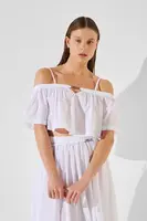 Bavlněný top Karl Lagerfeld