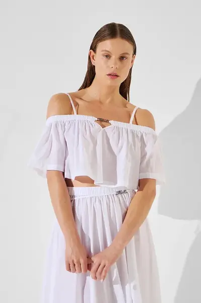 Bavlněný top Karl Lagerfeld