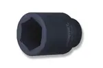 Nástrčné hlavice úderové, prodloužené, 1", 6-hranné, velikosti 17-90 mm – JONNESWAY Velikost: 46 mm