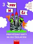 Procvičovací karty na celý školní rok 3 - ČJ, M, Prvouka - Lenka Syrová