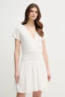 Šaty Pepe Jeans DEA béžová barva, mini, PL953686