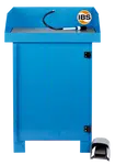 Mycí stůl typ G-50-W 50 litrů, nosnost 50 kg, elektrické čerpadlo, štětec - IBS Scherer