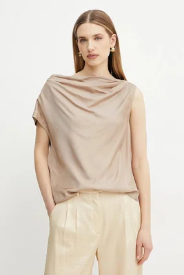 Halenka Marciano Guess DORIAN dámská, béžová barva, hladká, 5GGH20 7309A