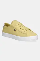 Tenisky Tommy Hilfiger VULC CANVAS LACE UP SNEAKER